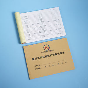 Carnet de travail à spirale personnalisé <span class=keywords><strong>pour</strong></span> les équipes de construction sur site Papier kraft Support en carton à impression offset autocopiant - Product Image 1