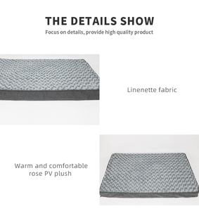 Phong Cách Hiện Đại Bộ Nhớ Bọt Con Chó Sofa Giường Mat Không Thấm Nước Nệm Hình Chữ Nhật Mèo Con Chó Thảm Bìa Giường Vật Nuôi - Product Image 4