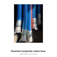 Tuyau composite robuste de 6 pouces, 10 bars, facteur de sécurité 4:1 pour aspiration et refoulement industriels
