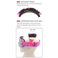 Lunettes de soleil de sport pour motards, verres polarisés, lunettes de moto, lunettes de sécurité tout-terrain, lunettes de motocross, logo personnalisé