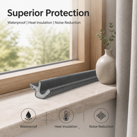 Fabricant professionnel de bande d'étanchéité en mousse PU, bande d'étanchéité imperméable, insonorisante, anti-collision pour les applications de portes et de fenêtres