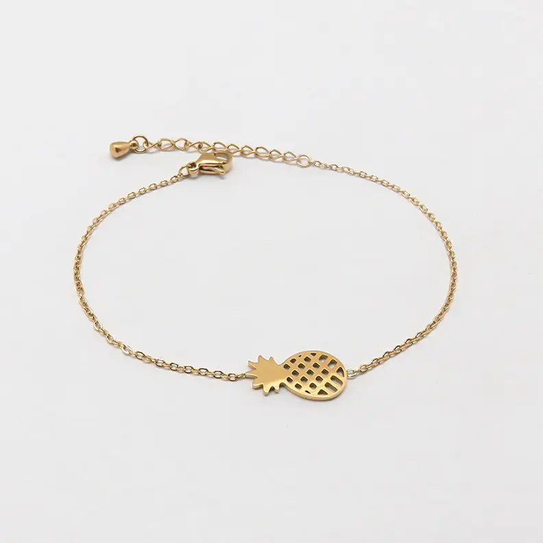 Chengfen-bijoux fins minimalistes, Bracelets à breloques variés, Bracelet personnalisé en acier inoxydable pour femmes, Bracelet en diamant pour Couples