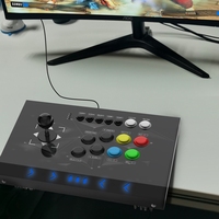 Bâton de combat d'arcade de jeu vidéo en plein air pour maison, Compatible avec NEOGEO, Mini PC PS classique Nintendo Switch, PS3, Android, Raspberry Pi