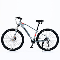 Vélo de montagne pour adultes, cadre en alliage d'aluminium de 27,5 pouces, frein à disque hydraulique, vélo de montagne avec fourche à suspension avant