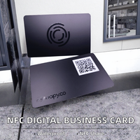 Individuell Bedruckte Schwarze PVC-Folien Laminierte UV-Geprägte Holographische Folien-Plastik NFC-Etiketten Mitglieds-Visitenkarten