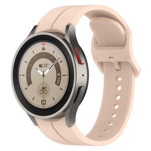 Correas de reloj de silicona suave de 20mm para <span class=keywords><strong>Samsung</strong></span> <span class=keywords><strong>Galaxy</strong></span> <span class=keywords><strong>Watch5</strong></span> <span class=keywords><strong>Pro</strong></span> 6 7 correa de reloj deportivo para <span class=keywords><strong>Samsung</strong></span> Watch 6/4 pulsera clásica - Product Image 3