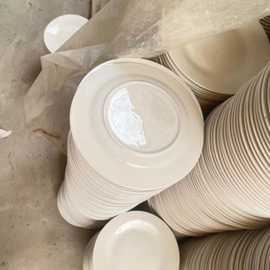 طقم عشاء من البورسلين الأبيض قابل للتخصيص، أفضل طبق تقديم للكميات الكبيرة لحفلات الزفاف والمطاعم، أطباق سيراميك للمطبخ - Product Image 3