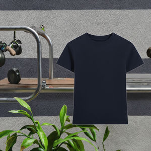 Camiseta de Mujer, Cintura Alta, Manga Corta, Algodón, Moderna, Lisa, Verano, Personalizable con Logotipo, Ropa Femenina a la Moda - Product Image 2