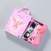 YANYE 28 pièces/boîte – Coffret cadeau Princesse : Peigne, Lunettes de soleil, Bijoux et accessoires pour cheveux pour femme et bébé