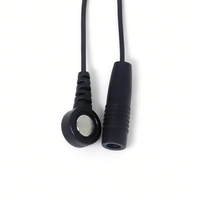 Câble magnétique plat à clipser de 9,0 mm avec fiche banane femelle de 4 mm, conducteur en cuivre étamé, isolation en PVC pour usage industriel