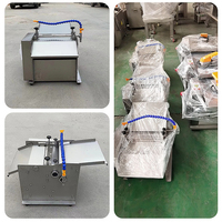 Petite machine à éplucher les filets de poisson de sole de morue Machine de traitement du poisson Éminceur de poisson-chat de saumon de calmar