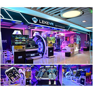 Salle d'exposition <span class=keywords><strong>VR</strong></span> LEKE, parc d'attractions de réalité virtuelle 9D, simulateur <span class=keywords><strong>VR</strong></span>, fauteuil de cinéma, expérience pour enfants, centre de jeux - Product Image 4