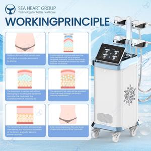 Máquina de Criolipólisis <span class=keywords><strong>No</strong></span> <span class=keywords><strong>Invasiva</strong></span> Seaheart de 5 Manijas para Adelgazamiento y Contorno Corporal 360°, Compatible con Enchufe de EE. UU. - Product Image 5