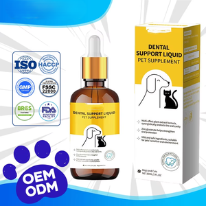 Liquide nettoyant pour dents d'animaux OEM ODM pour chiens et chats, contrôle de la mauvaise haleine, élimination de la plaque dentaire, soin buccal, haleine fraîche - Product Image 2