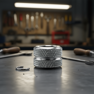 Tuerca moleteada con resorte para componente de fijación 83 015 - Product Image 2