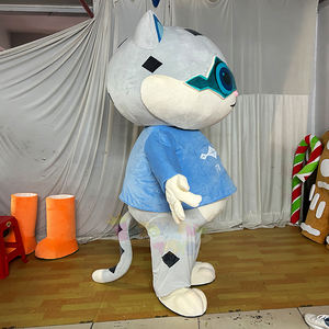 Costume de mascotte léopard personnalisé de haute qualité, taille XL, pour événements et activités promotionnelles - Product Image 3