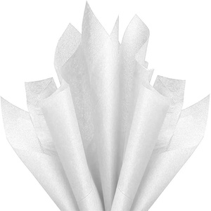 Papel de Seda Blanco Reciclable, Papel de Regalo, Materiales de Embalaje Florales para Frutas, Papel para Envolver Regalos - Product Image 3