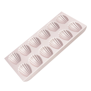 CHEFMADE WK9849 acier au carbone ustensiles de cuisson four cuisson 12 tasses 12 tasses antiadhésif Madeleine gâteau plateau moule moule Madeleine moule à gâteau - Product Image 1