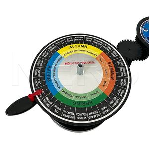 NERS 지리 교육 장비 손으로 작동하는 기어 드라이브 플라스틱 모델 태양-지구-달 - Product Image 3