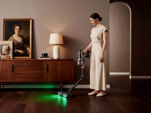 Liberbot W4 Aspirateur-serpillière sans fil 28Kpa/400W Autonomie 70 min Tube flexible pliable Détection GreenEye Anti-emmêlement Autoportant - Product Image 5