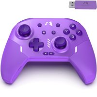 Control Inalámbrico MOBAPAD Huben 3rd HD para Nintendo Switch Pro/Lite/OLED PC Android MacOS Steam Local MacroTurbo con Joystick ALPS