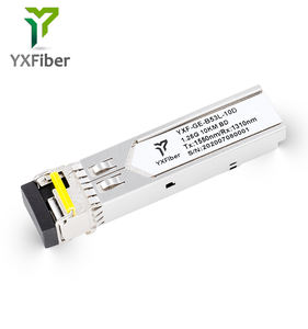 Ricetrasmettitore ottico collegabile modulo SFP 1G BIDI 10km <span class=keywords><strong>1</strong></span> Core 1310/1550nm SMF Simplex <span class=keywords><strong>LC</strong></span> direttamente dalla fabbrica - Product Image 5