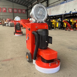 Ponceuse <span class=keywords><strong>à</strong></span> béton 110V 220V, machine de ponçage planétaire pour sols, avec <span class=keywords><strong>d</strong></span>époussiéreur haute efficacité pour surfaces en époxy et béton - Product Image 2