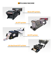 Film DTF PET durable Qinyu pour transfert thermique sur textiles, t-shirts, chaussures et vêtements