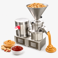 Moulin Colloïdal à Alimentation Directe pour la Préparation de Tahini, Pâte de Pois Chiches, Sésame et Arachides à Usage Commercial
