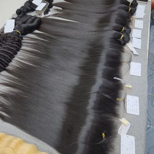 Extensiones de Cabello Virgen Vietnamita Dream Hair DR06 Premium Liso Doble y Simple Trama, 8 Pulgadas, con Cierre de Encaje Transparente - Product Image 5