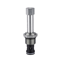 Válvula de Control de Presión HydraForce SV08-20, Unidireccional, Normalmente Abierta, Puerto de 1/4, 140Mpa, 90L/min, Estructura de Tubo para Compresión