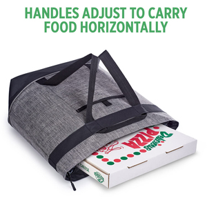 <b>Jumbo</b> Insulated Cooler <b>Bag</b> (Gray) with Thermal Insulation Collapsible Soft Insulated Grocery <b>Bag</b> - Product Image 5