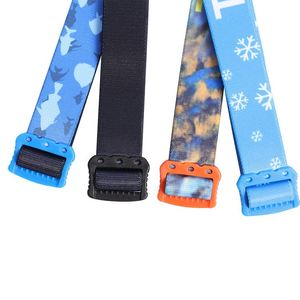 Hot Custom Polyester Cotton Elastic Webbing Stretchable Band Customized Outdoor Headlamp Band Heating Printing Webbing - Product Image 3
