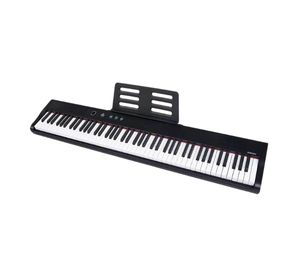 Simulación <span class=keywords><strong>de</strong></span> martillo ponderado <span class=keywords><strong>de</strong></span> Piano electrónico <span class=keywords><strong>de</strong></span> 88 teclas para principiantes, Piano Digital MIDI multifuncional, venta directa <span class=keywords><strong>de</strong></span> fábrica - Product Image 2