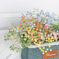 LO-1152 Kunstmatige Baby's Breath Steel, Enkelvoudige Gypsophila Spray voor Minimalistische Vaas & Bloemdecoratie voor Thuis