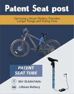 Vélo électrique de montagne à <span class=keywords><strong>assistance</strong></span> électrique MTB le plus vendu, 26 pouces, 250 W, 36 V, avec prix promotionnel - Product Image 3