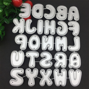 DIY Letter Metal Carbon Steel Die for Engraving Carved Christmas Digital Printing Paper Craft Embossing <strong>Etching</strong> Cutting <strong>ARMOUR</strong> - Product Image 3