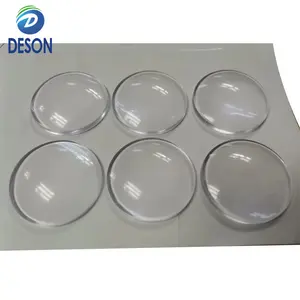 Deson Silicone fermaporta protezione da parete rotondo antiscivolo Shock silenziatore autoadesivo riutilizzabile maniglia della porta paraurti protettivo