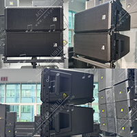 ACTPRO HDL 30-A Sistema de Altavoces Line Array de Dos Vías, Altavoces Activos de 10 Pulgadas, Amplificador de Audio HDL30A, Plástico, Neodimio