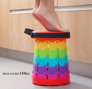 <span class=keywords><strong>Tabouret</strong></span> pliable personnalisé, petit siège portable, chaise de camping colorée, <span class=keywords><strong>tabouret</strong></span> télescopique en plastique pour enfants - Product Image 3