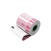 Billet de papier thermique direct de rouleau d'impression personnalisée pour le cinéma de vol