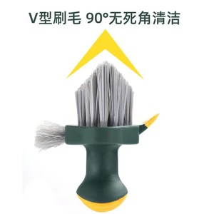 Brosse multifonction pour les fentes, poils en nylon, pour le nettoyage des sols de la salle de bain et de la cuisine - Product Image 3