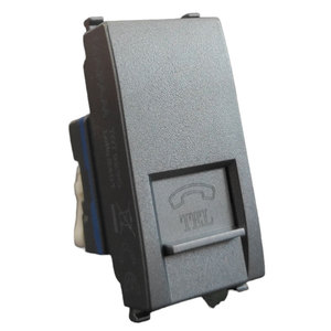 Enchufe Telefónico Gris Compatible con Vimar Arke 80-110 - Product Image 1