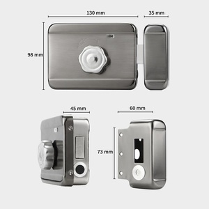 Wifi tuya thông minh vân tay mặt ID Video intercom Door Lock không thấm nước ngoài trời Bàn phím Keyless Glass Door đám mây lưu trữ dữ liệu - Product Image 6