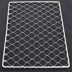 ตาข่ายเชือกสแตนเลสสำหรับรั้วสวนสัตว์/ตาข่ายลวดสแตนเลสถักมือความแข็งแรงสูง สายรัดนิรภัยสำหรับเรือ - Product Image 5