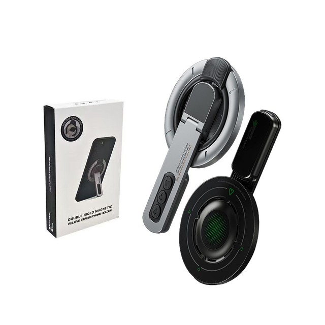 Portable Magnetic Phone Holder 360 Rotation Foldable Phone Stand Strong Magnetic Ring Grip for Mobile Accessories