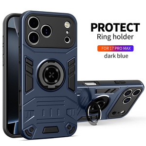 Funda de teléfono para Google <span class=keywords><strong>Pixel</strong></span> <span class=keywords><strong>10</strong></span> 9 8 <span class=keywords><strong>7</strong></span> <span class=keywords><strong>Pro</strong></span> XL 9A 8A 7A 6A diseño de armadura soporte de anillo de Metal giratorio protección de lente anticaída - Product Image 3