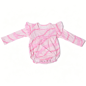 Combinaison-pull pour filles GS-21 FANCY MONKEY, imprimés personnalisés, 95% coton, manches longues, motif Leo 230g, boutons-pression, automne, bébé - Product Image 5