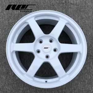 ล้อแม็กซ์ ROC Custom <span class=keywords><strong>TE37</strong></span> Monoblock ขนาด <span class=keywords><strong>16</strong></span> 17 18 นิ้ว 4X114.3 5X112 5X114.3 5X113 สำหรับ GT-R Honda Civic Type R - Product Image 2