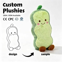 personnalisé mini sac à dos en peluche pour l'école mignon enfants PP coton remplissage maille doublure soulagement du Stress